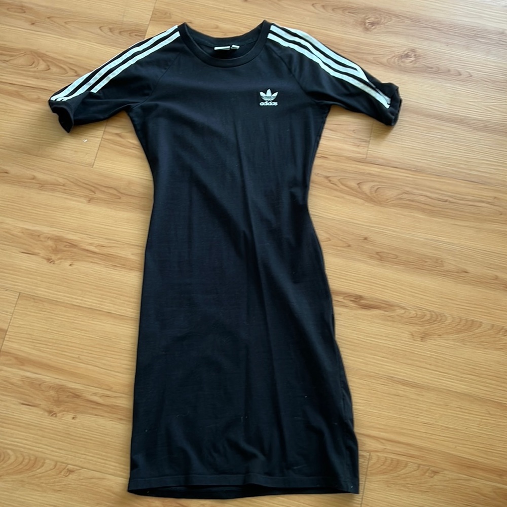 Adidas Women’s body con dress in Black size M